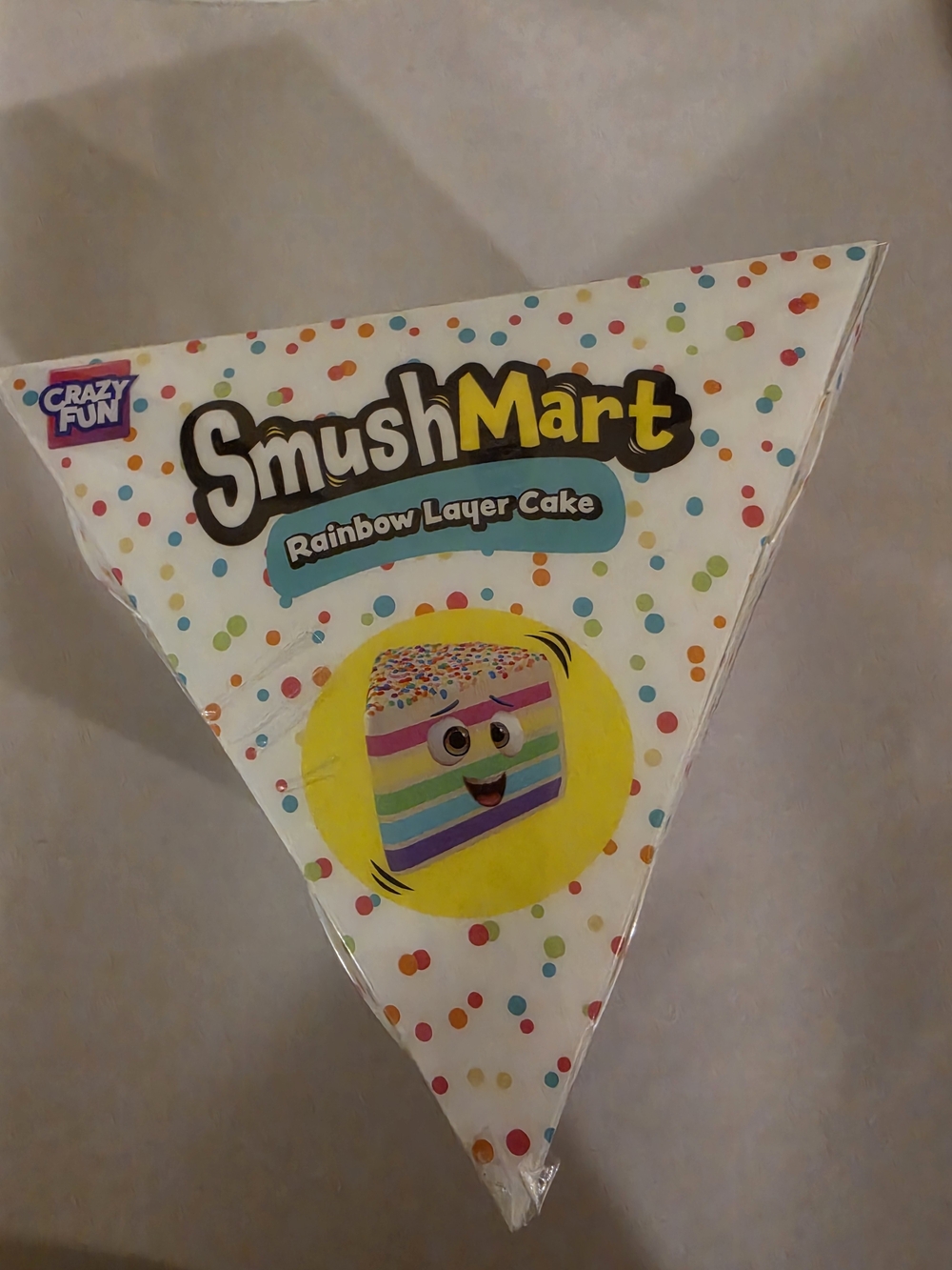RMS ShumshMart Rainbow Layer Cake Slice Squishy 🍰 - Picture 2 of 4